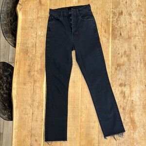 MOTHER Black High Rise Jeans NWOT Classic Style